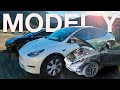 Model Y Полный Обзор и Частичный Разбор/Сравнение с Tesla 3, Автопилот FSD