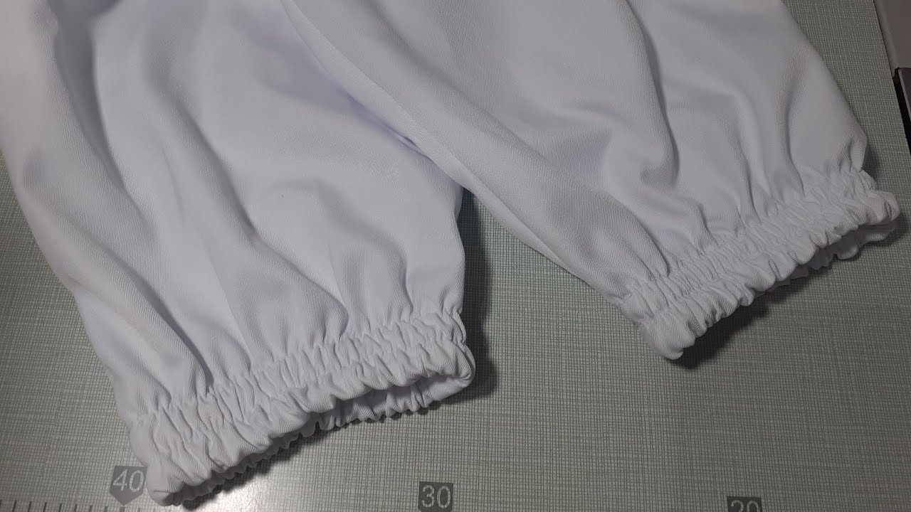 Como pregar elástico na bara da calça!?