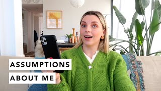 ASSUMPTIONS ABOUT ME | SEXUALITY, FINANCES, MOVING | Estée Lalonde