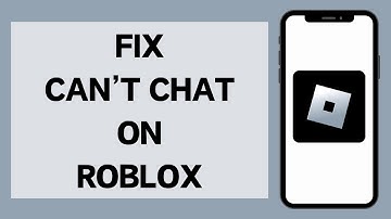 How To Fix Chat Setting in Roblox Mobile | Fix Can