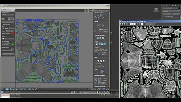 3ds Max 2017 UV Editor - Auto Peel and Packing
