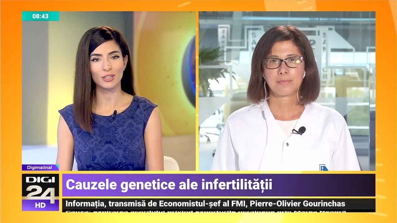 Cauzele genetice ale infertilității – Dr. Viorica Rădoi | SANADOR