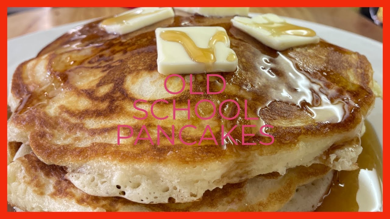 The Simple And Easy Way To Make Light And Fluffy Pancakes/OLD SCHOOL LIGHT AND FLUFFY  PANCAKES