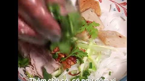 Vương vấn vì độ ngon của BÁNH CANH CHẢ CÁ Phan Rang ngay tại Sài Gòn