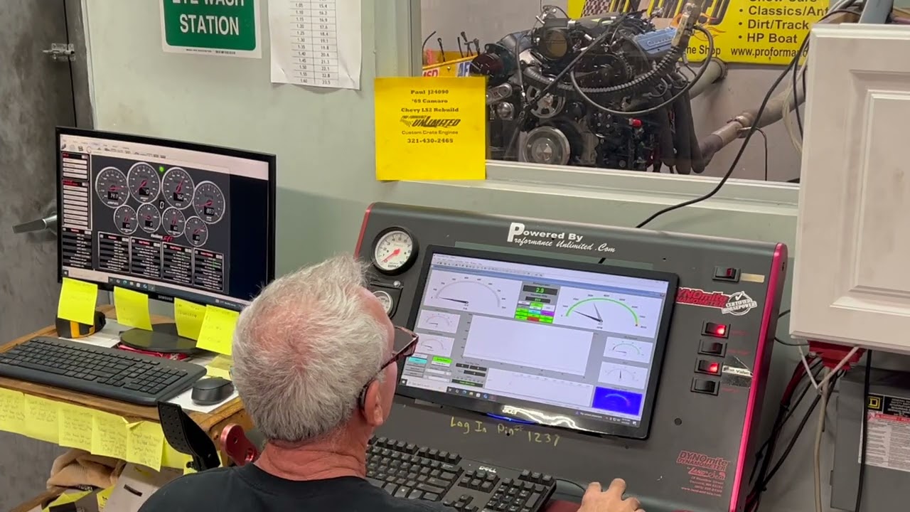 1969 Camaro LS2 Swap Dyno Test