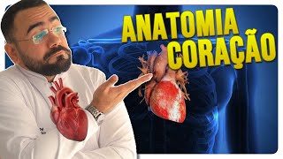 ANATOMIA DO CORAÇÃO BÁSICA: ÁTRIO, VENTRÍCULO, VÁLVULAS (AULA COMPLETA)