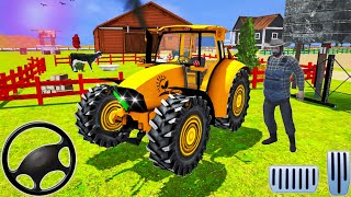Real Tractor Farming Simulator - Modern Village Farm 2023 - Android Gameplay screenshot 1