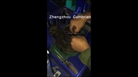 Single knitting head mesh scourer machine，susie@sinocambrian.com