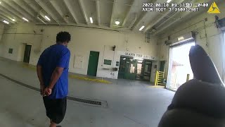 Bodycam footage of florida man being arrested for voter fraud