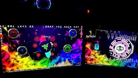 Razer Synapse 3 Chroma Visualizer & Desktop Rainmeter