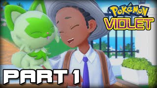 Pokemon Violet Walkthrough Part 1 - Welcome to Paldea (Nintendo Switch - No Commentary)