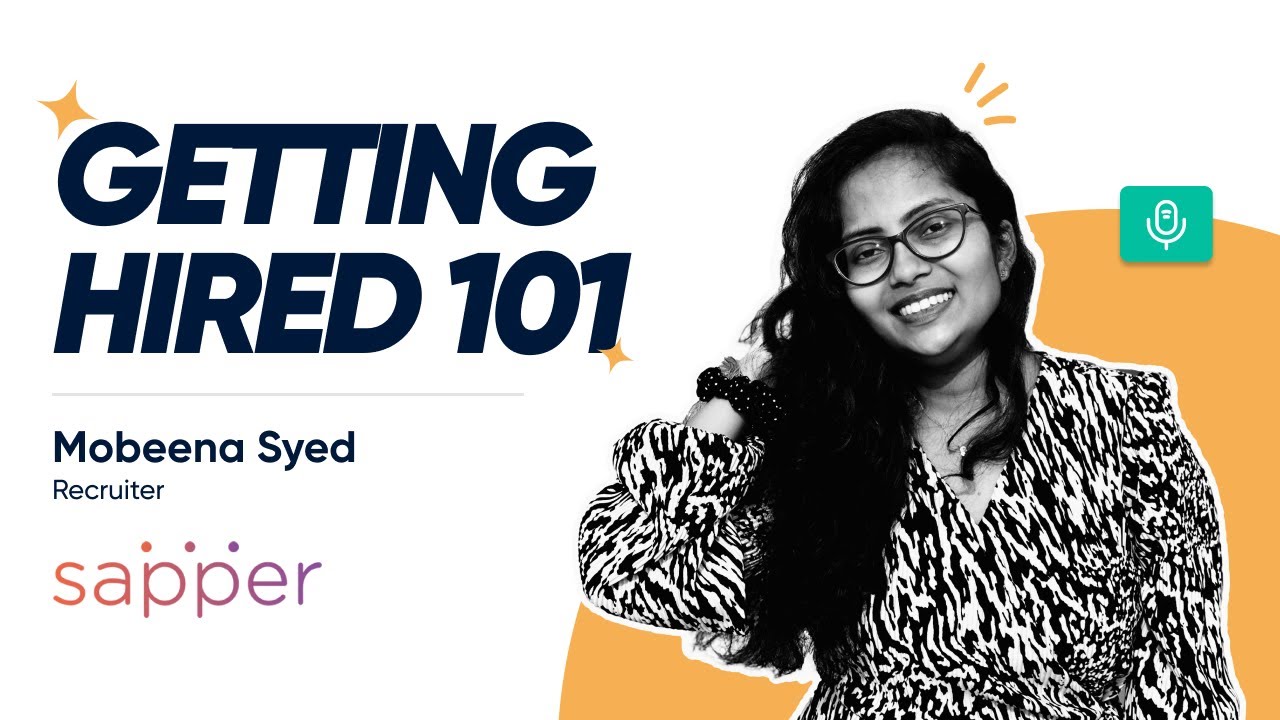 Getting Hired 101 - Mobeena Syed - YouTube