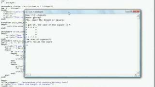 procedures & functions demo