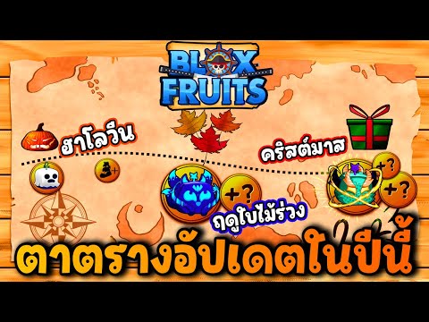 (สปอยไม่พัก) มีผลใหม่มา!!! พาดู ตารางอัปเดตในปีนี้  - 🌊Blox Fruit