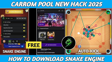 🤯 Carrom Pool New Hack 😱 Snake Engine | 😵How To Use Free Life Time 🥳 Full Details - Techno Anupam 