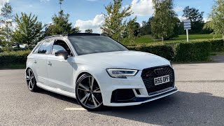 FIRST DRIVE in my 520BHP AUDI RS3!!