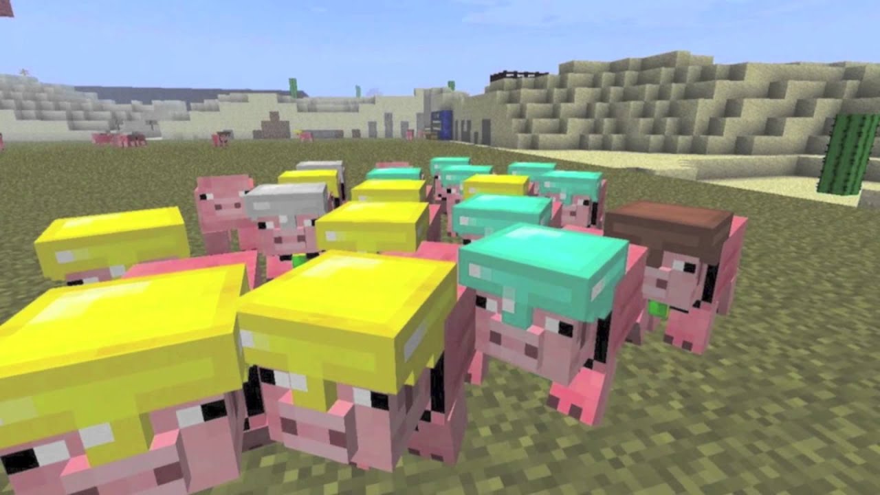 Minecraft Pig Movie - YouTube