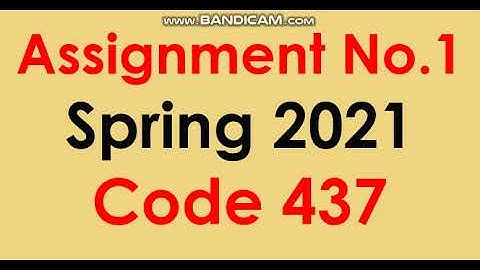 AIOU Code 437-1 Solved Assignment No.1 Autumn 2021