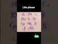 English alphabetic letters with marker amazing calligraphy  #viral how use cut marker#viral