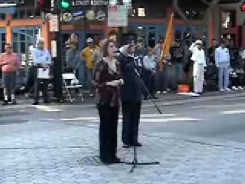 Catina Mack sings National Anthem for Orlando Veterans Day Parade 2008