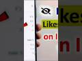 How to hide like on Instagram ||| instagram pe like hide kaise kare #dailypost #instagramhashtag
