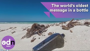 The world’s oldest message in a bottle