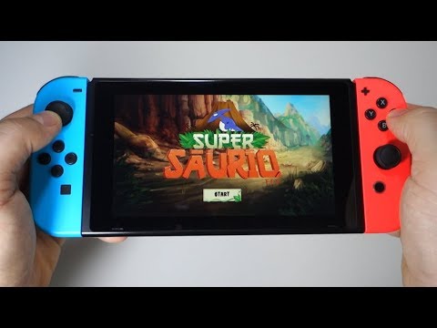 Super Saurio Fly Nintendo Switch gameplay