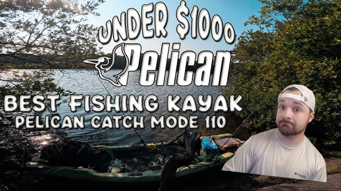 The Fishermans Kayak (Pelican Catch Mode 110 Review and Unboxing) 