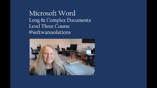 Microsoft Word Level 3 Long and Complex Documents - Video 23 Track Changes, Protect and Compare