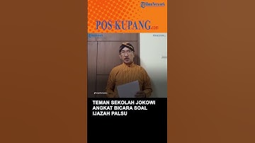 Ijazah Jokowi Dituding Palsu, Teman Sekolah Angkat Bicara