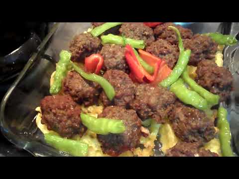 FIRINDA KÖFTE PATATES TARİFİ / PRATİK YEMEK TARİFLERİ / 5 DK DA HAZIRLANACAK YEMEKLER / efsunum