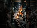 How It's Made Scrap Metal Melts Into Motor Parts | #shorts #short #shortsfeed