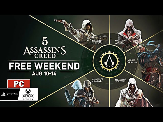 Get five Assassin's Creed games for free on PS4, PS5, Xbox and PC