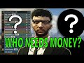 being generous to whoever needs money in gta 5 online.