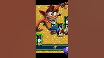 Crash Bandicoot Toxic Waste in Super Mario Maker 2 🎺