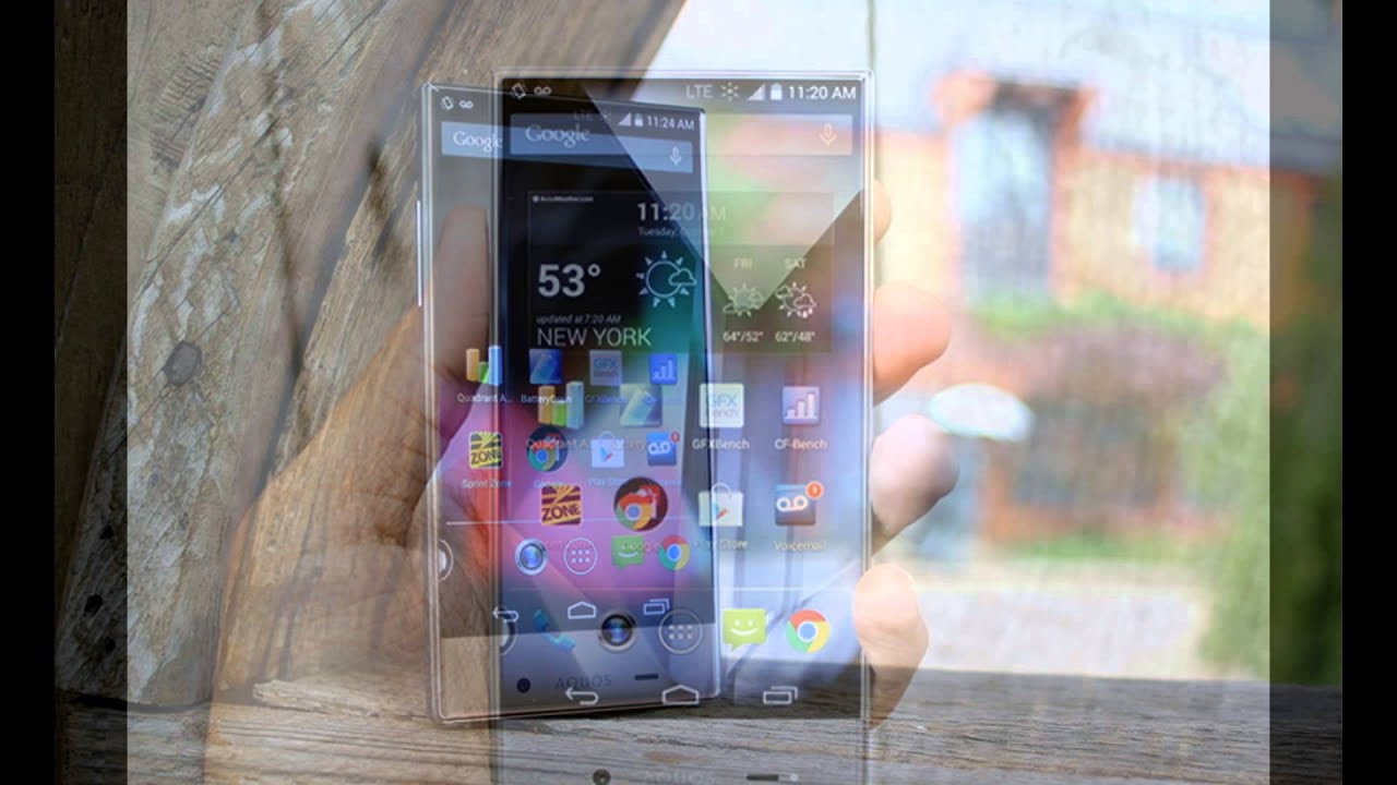 Sharp AQUOS Crystal review - mid-range brains meet striking looks