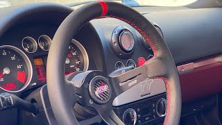 Saucing Up The TT Interior!!! | Installing A DND Steering Wheel