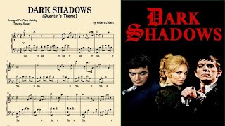 Dark Shadows (Quentin's Theme) Piano Cover