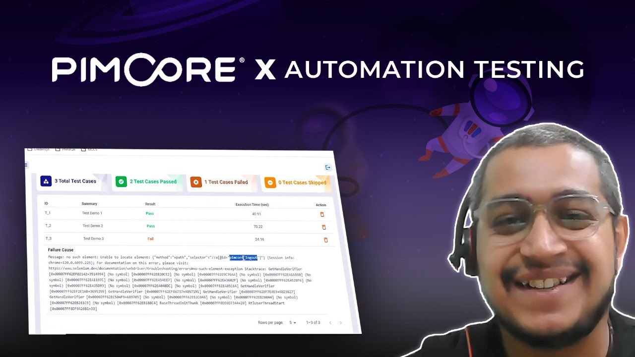 PimCore AutomationTesting PrimeQA Demo - YouTube