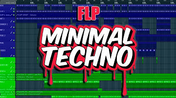 Tutorial Minimal-Techno Track Fl Studio 20 (FLP)