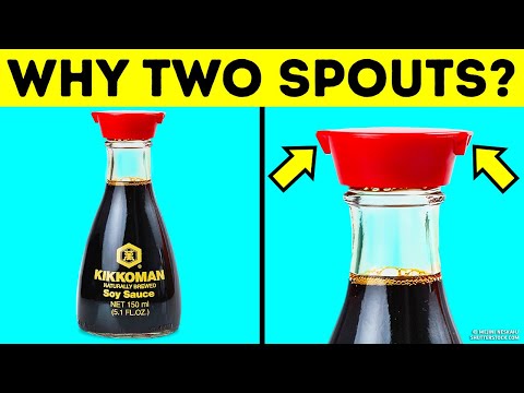 I Noticed Soy Sauce Bottles Always Have Two Holes so I Looked It Up