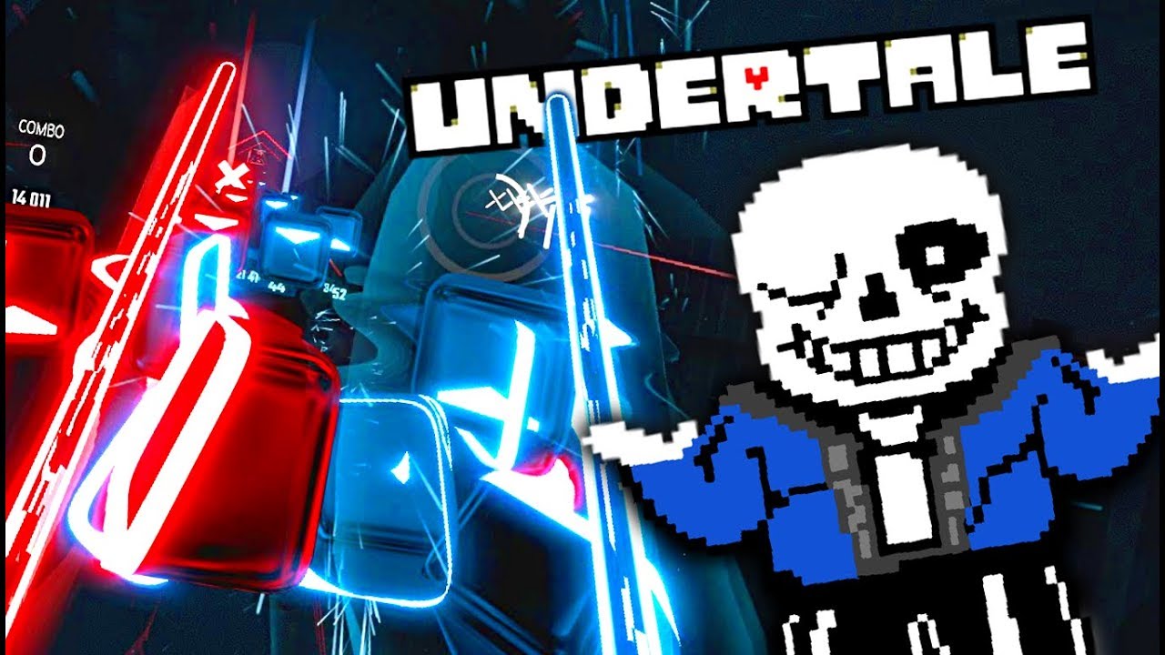 Beat Saber: Undertale Songs | Defeating Sans' Megalovania + Hopes and Dreams, + - YouTube