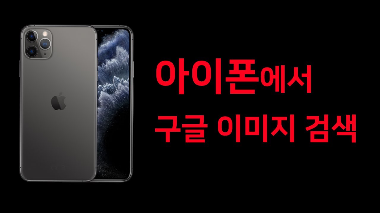 🔍 구글 이미지 검색 아이폰 🍎 에서 해보자 - 사진 구글링