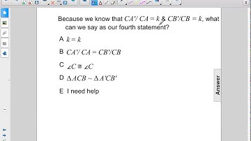 Geometry Transformations Released PARCC Q Q109