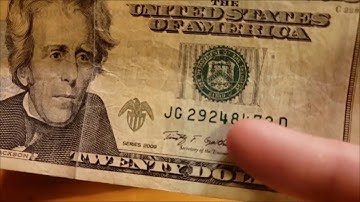 DOUBLE DATE NOTE FOUND - Searching for Rare Notes and Serial Numbers