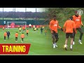 Amad Diallo's first United training session! | Training | Liverpool v Manchester United