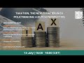 Taxation the new frontier in eu policymaking a dutch perspective