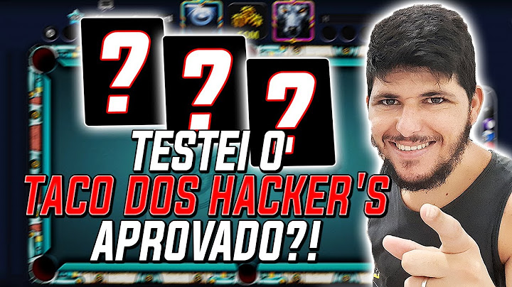 TESTEI O TACO DOS H@CKER'S E ME SURPREENDI... 8 BALL POOL