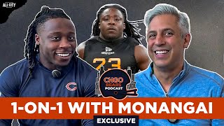 Kyle Monangai Describes JOURNEY to Chicago Bears