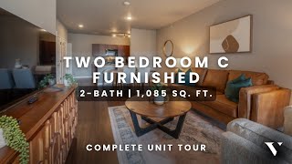 Verandas: Two Bedroom C Furnished Apartment Home Tour
